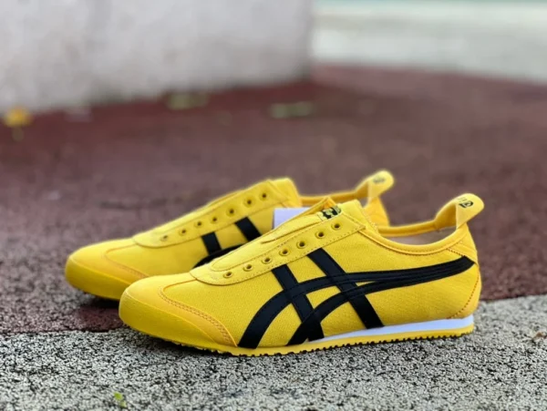 鬼冢虎黄黑 纯原版 Onitsuka Tiger鬼冢虎 MEXICO 66 低帮 板