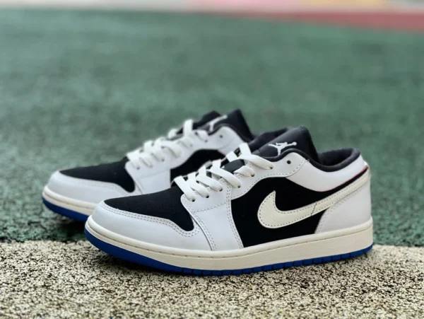 aj1低帮白黑街球 纯原版 Air Jordan 1 LOW“Quai 54”AJ1 黑白 篮球鞋HQ0764-001