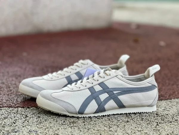 鬼冢虎米白灰 纯原版 Onitsuka Tiger鬼冢虎 MEXICO 66 低帮 板