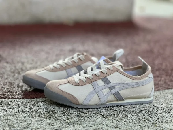 鬼冢虎米白棕 纯原版 Onitsuka Tiger鬼冢虎 MEXICO 66 低帮 板