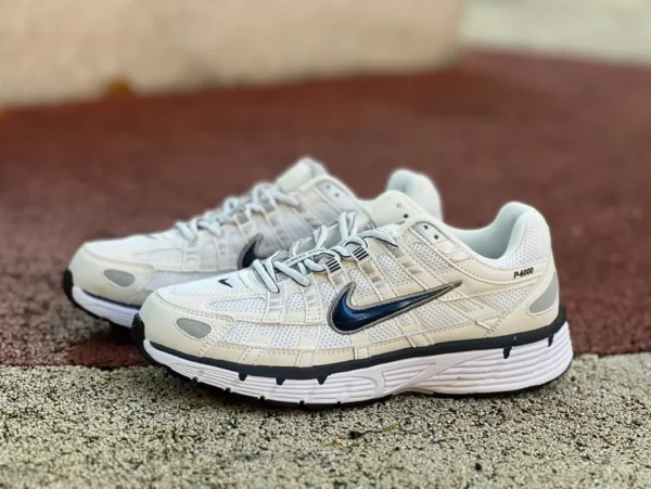 Nike P-6000白黑 Nike耐克 P-6000 PRM 网面透气耐磨运动训练复古跑步鞋 CD6404-018