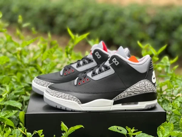 aj3黑水泥 DG2.0纯原版 Air Jordan 3 “Black Cement Reimagined”DN3707-010