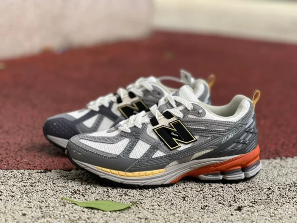 NB1906白灰橙 New Balance 1906R 减震耐磨低帮 跑步鞋 M1906NGI