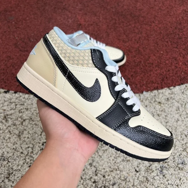 aj1低帮黑褐色 Air Jordan 1 Low AJ1低帮复古篮球鞋 HQ3437-101