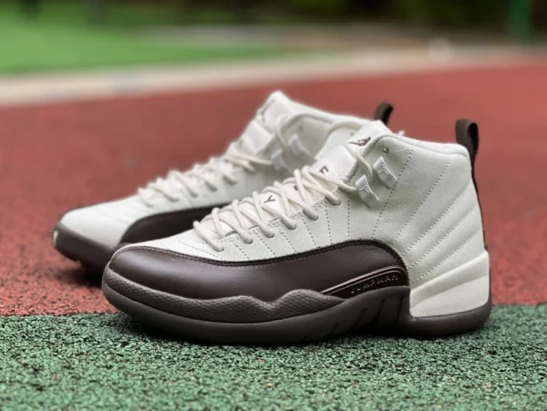 aj12白棕高帮 纯原版 SoleFly x Air Jordan 12 “Baroque Brown”FZ5026-100