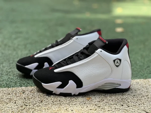 aj14黑白熊猫🐼法拉利 纯原版 Air Jordan 14 “Black Toe”487471-160