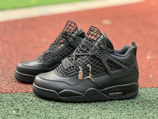 aj4黑色网格 Air Jordan 4 “Net” 耐磨 中帮 FV7251-001