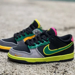 Dunk鸭子灰绿黄黑 Nike Dunk Low "What The Ducks Of A Feather" HV1454-001