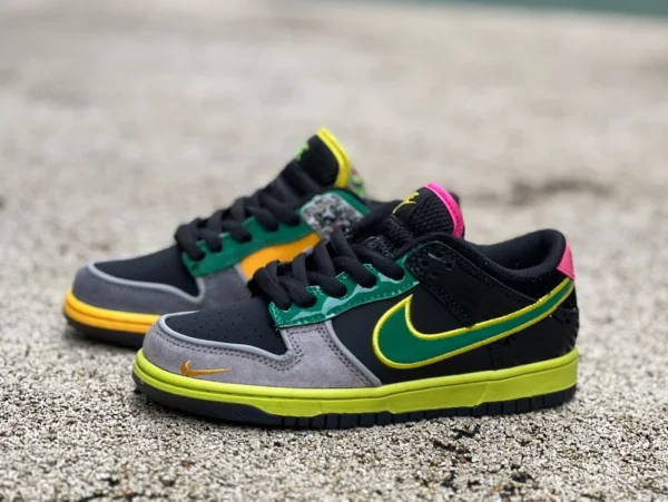 Dunk鸭子灰绿黄黑 Nike Dunk Low "What The Ducks Of A Feather" HV1454-001